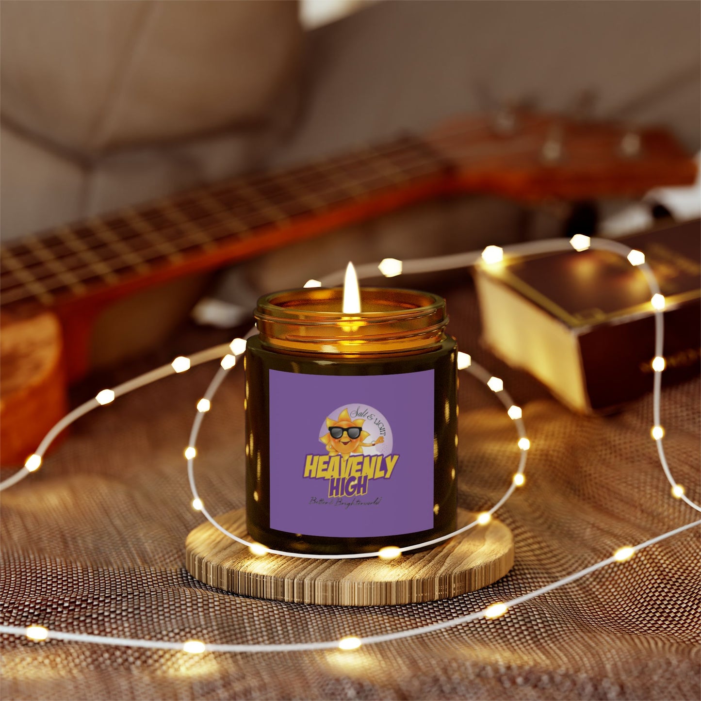 Copy of Heavenly High Scented Candles // Relaxing Home Fragrance, Gift for Her, Yoga Essentials, Self-Care, Birthday Gift