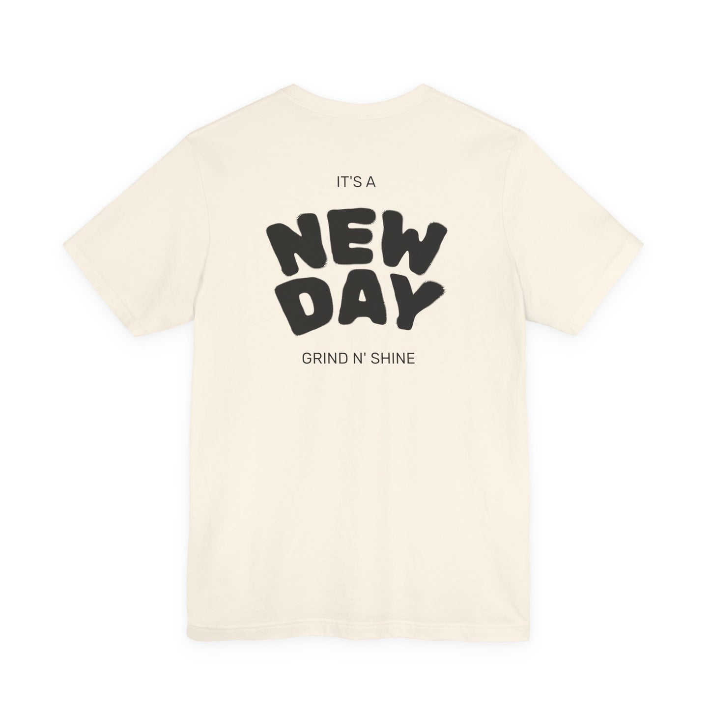 It's a New Day Unisex Tee, Motivational Shirt, Casual Wear, Gift for Him, Gift for Her, Positive Vibes, Everyday Essential