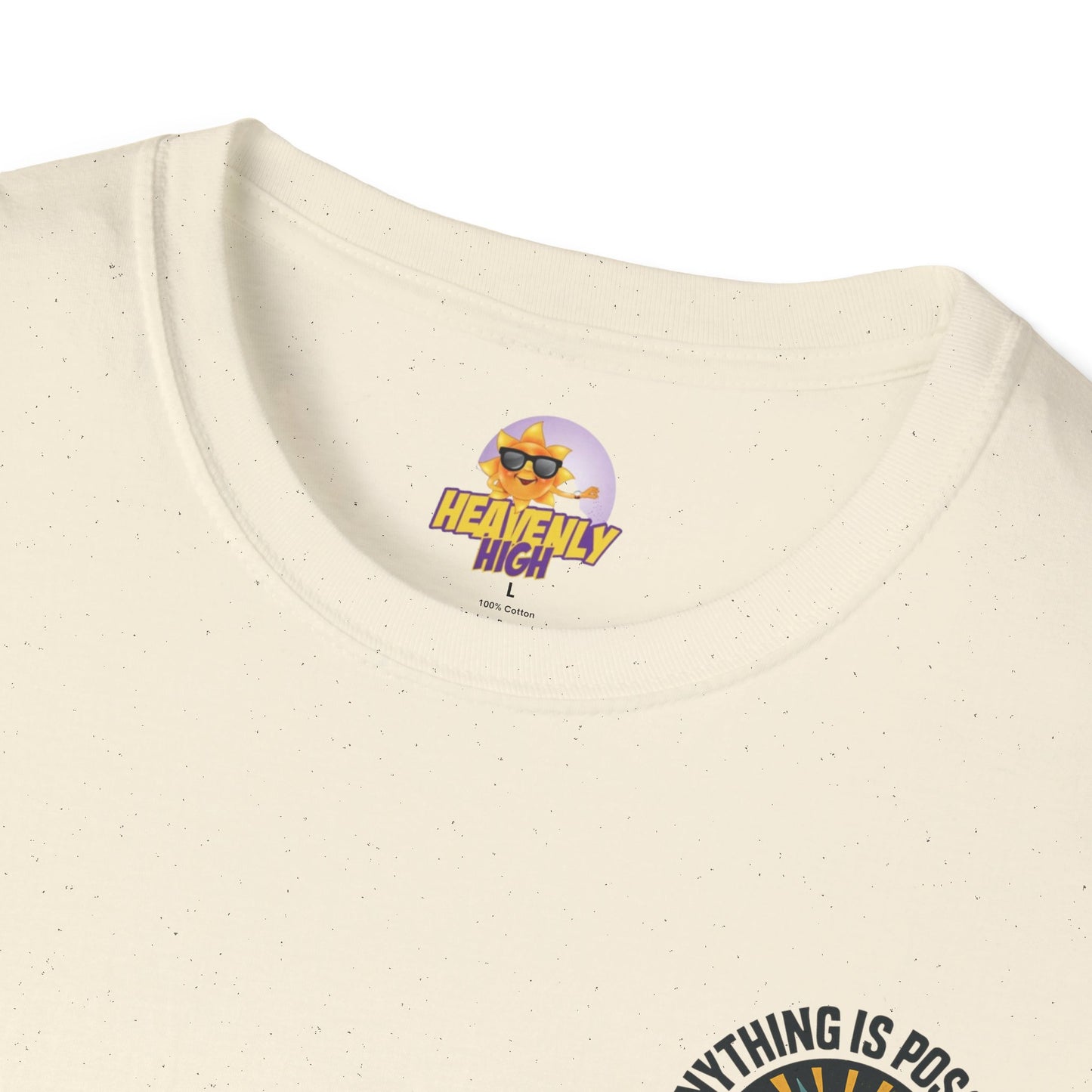 Anything Possible Motivational T-Shirt | Chill Vibes Tee for Fitness Enthusiasts, Daily Wear, Gym Motivation, Gift for Him/Her, Casual Style