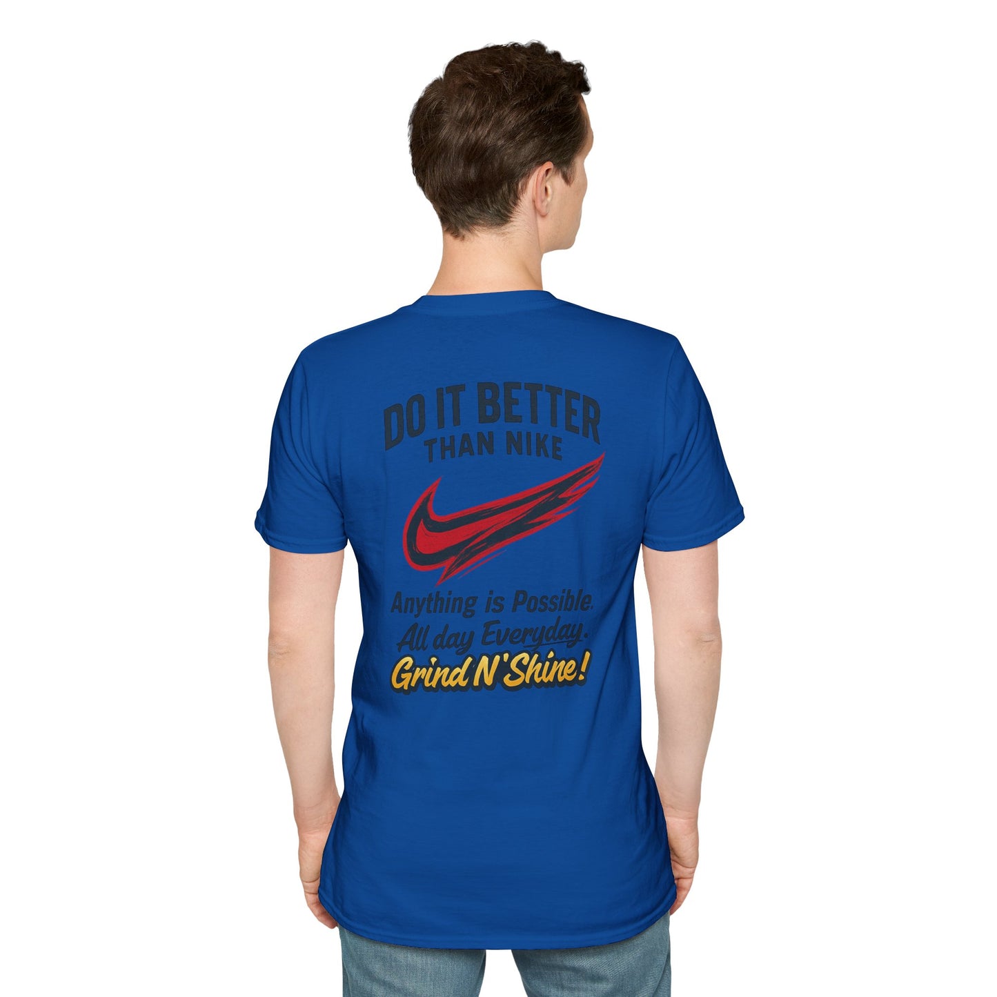 Anything Possible Motivational T-Shirt | Chill Vibes Tee for Fitness Enthusiasts, Daily Wear, Gym Motivation, Gift for Him/Her, Casual Style