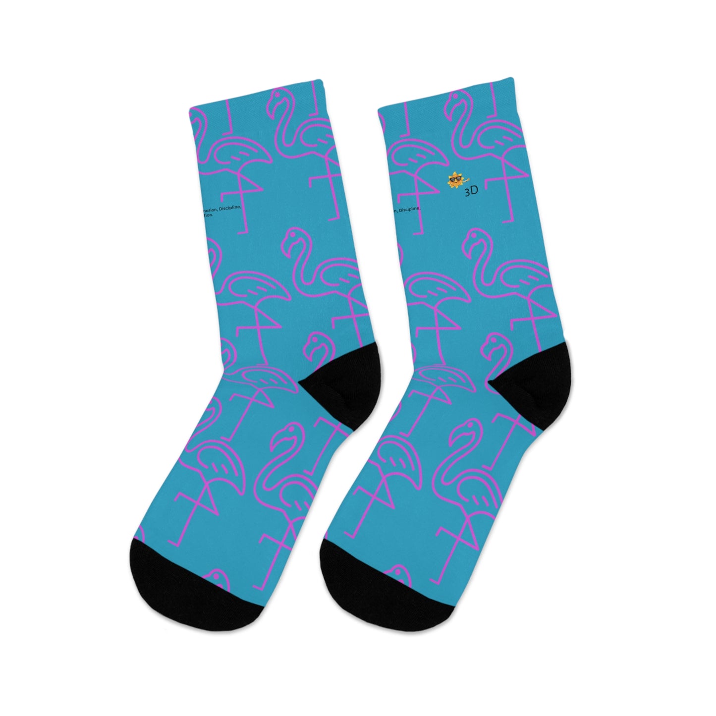 Copy of Tropical Flamingo Socks | Eco-Friendly Novelty Socks for Women | Fun Gift for Birthdays, Summer Parties, and Eco-Conscious Friends
