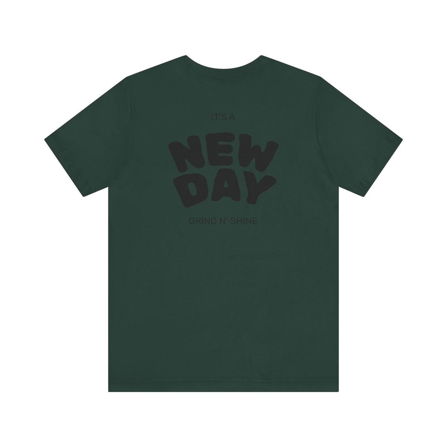 It's a New Day Unisex Tee, Motivational Shirt, Casual Wear, Gift for Him, Gift for Her, Positive Vibes, Everyday Essential