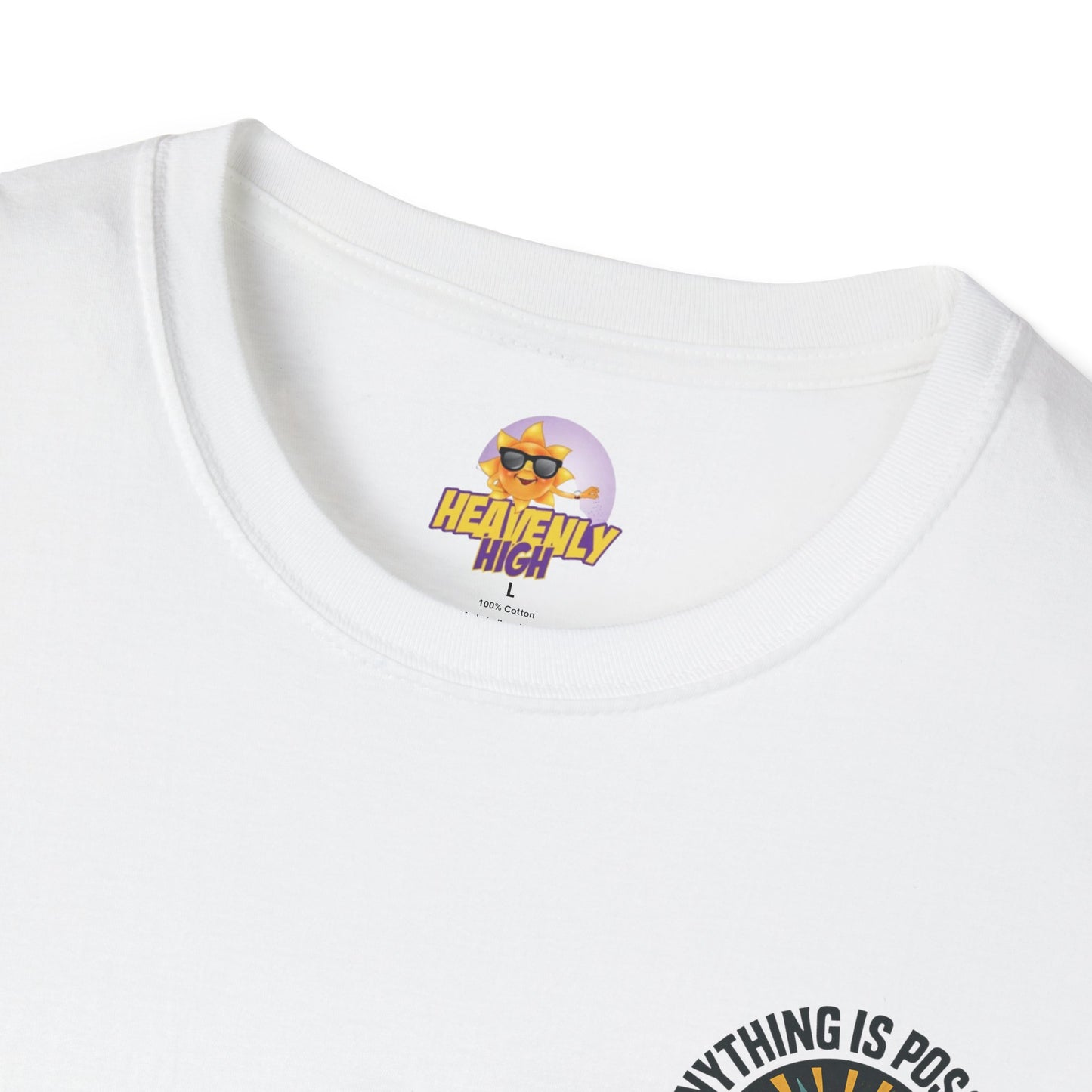 Anything Possible Motivational T-Shirt | Chill Vibes Tee for Fitness Enthusiasts, Daily Wear, Gym Motivation, Gift for Him/Her, Casual Style