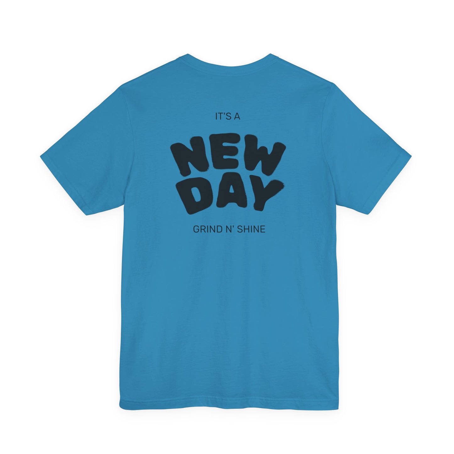 It's a New Day Unisex Tee, Motivational Shirt, Casual Wear, Gift for Him, Gift for Her, Positive Vibes, Everyday Essential