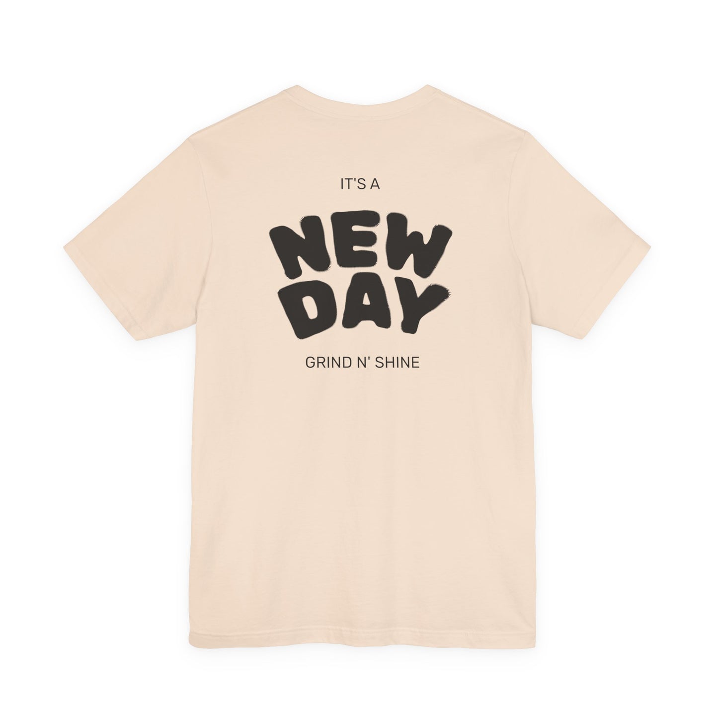 It's a New Day Unisex Tee, Motivational Shirt, Casual Wear, Gift for Him, Gift for Her, Positive Vibes, Everyday Essential