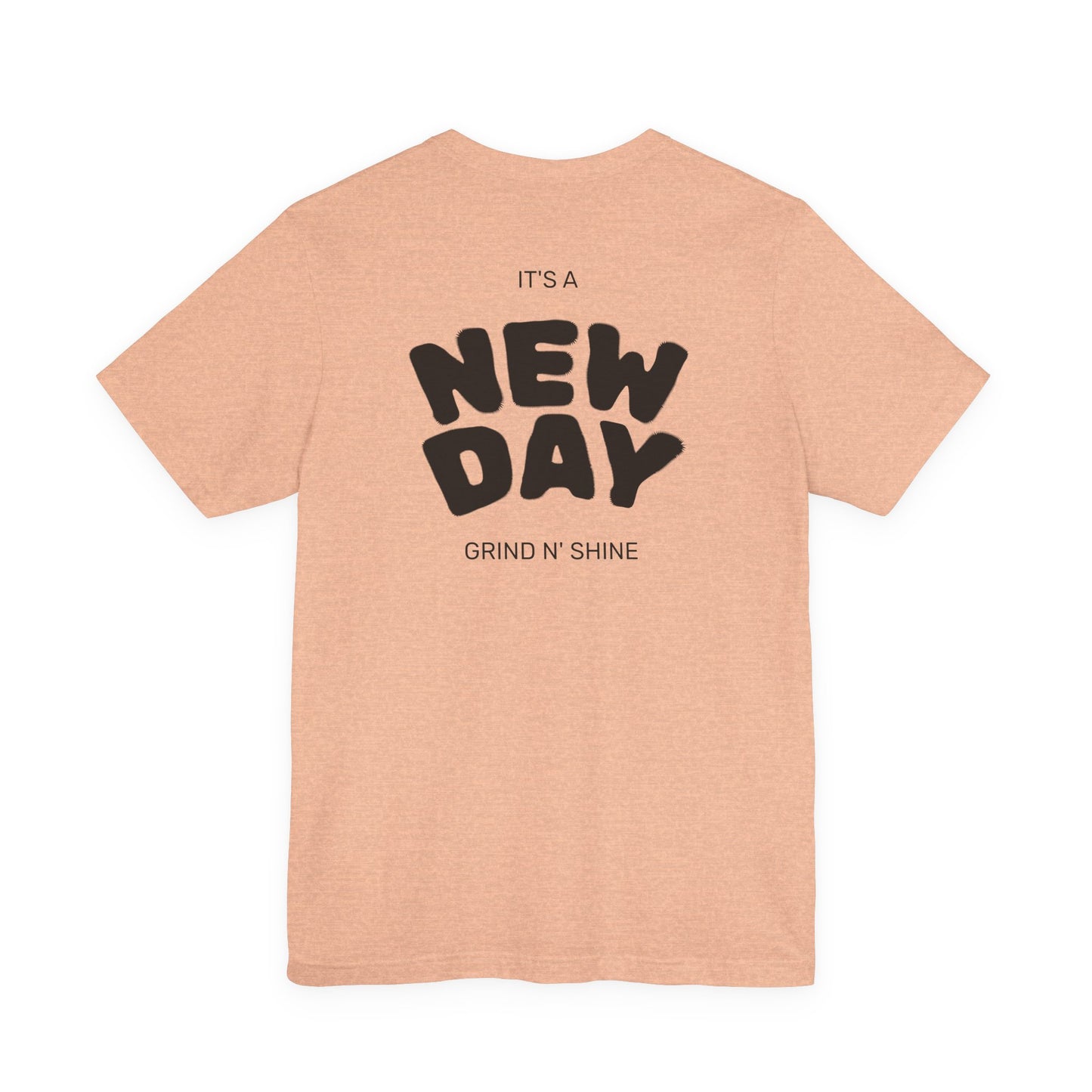 It's a New Day Unisex Tee, Motivational Shirt, Casual Wear, Gift for Him, Gift for Her, Positive Vibes, Everyday Essential