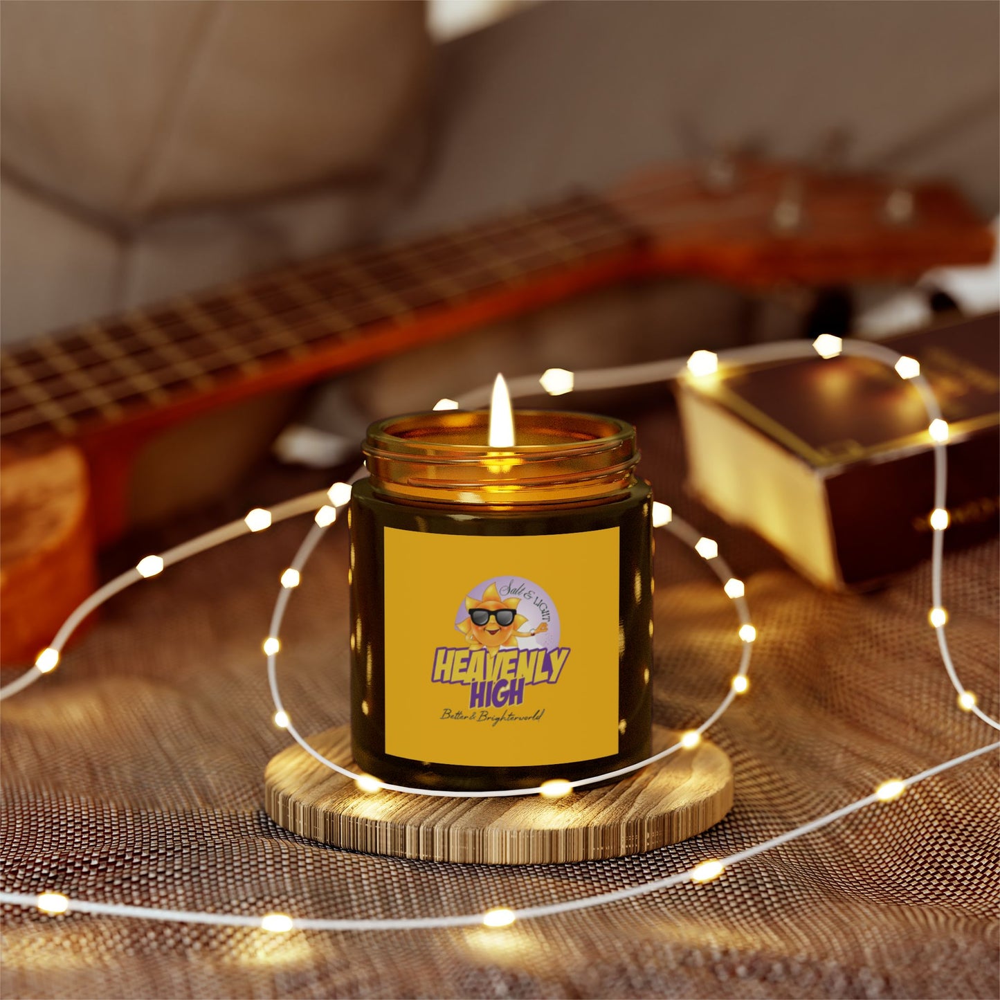 Heavenly High Scented Candles // Relaxing Home Fragrance, Gift for Her, Yoga Essentials, Self-Care, Birthday Gift