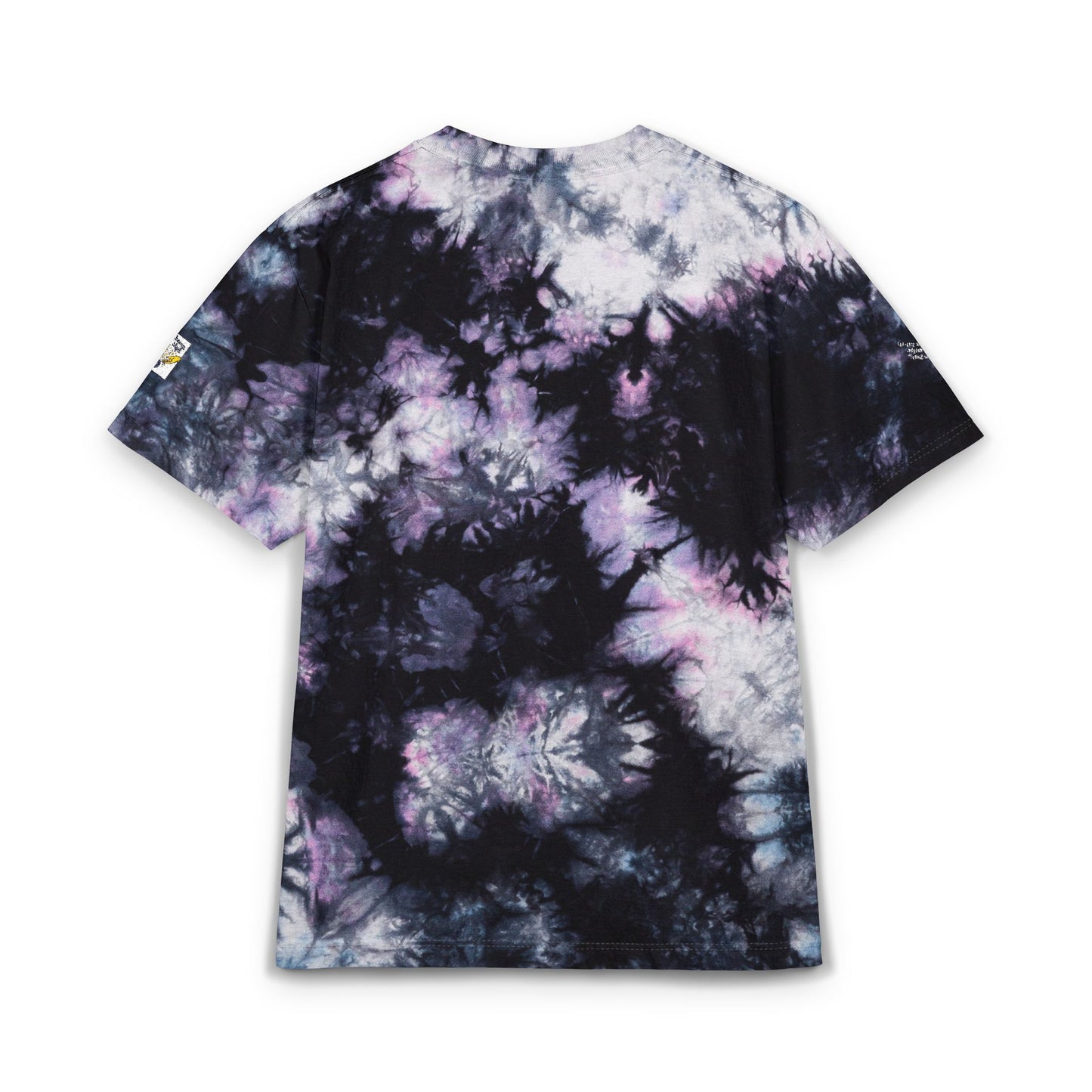 Vibrant Oversized Tie-Dye T-Shirt with Fun Embroidery, Summer Essential, Boho Fashion, Festival Wear, Unisex Casual Tee