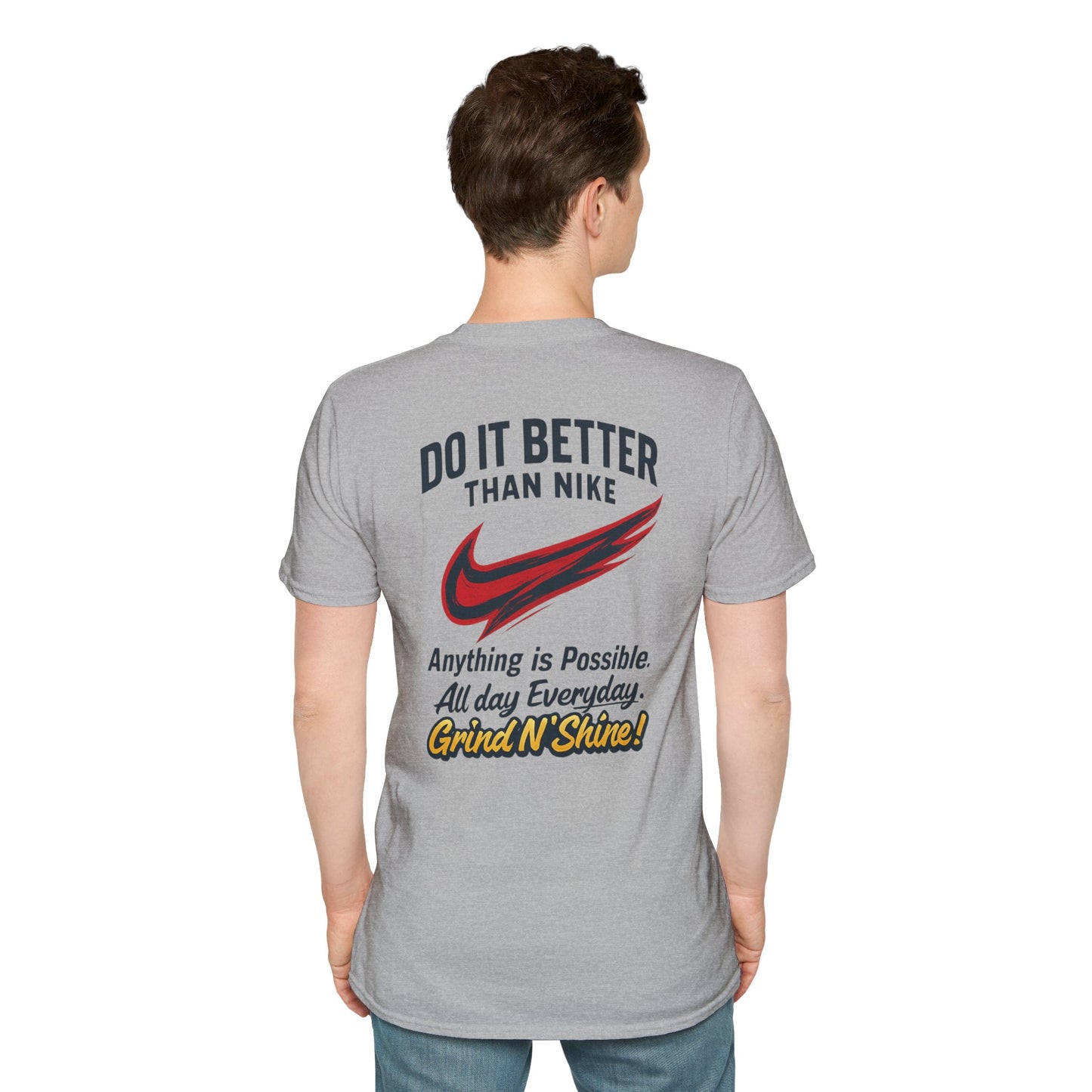 Anything Possible Motivational T-Shirt | Chill Vibes Tee for Fitness Enthusiasts, Daily Wear, Gym Motivation, Gift for Him/Her, Casual Style