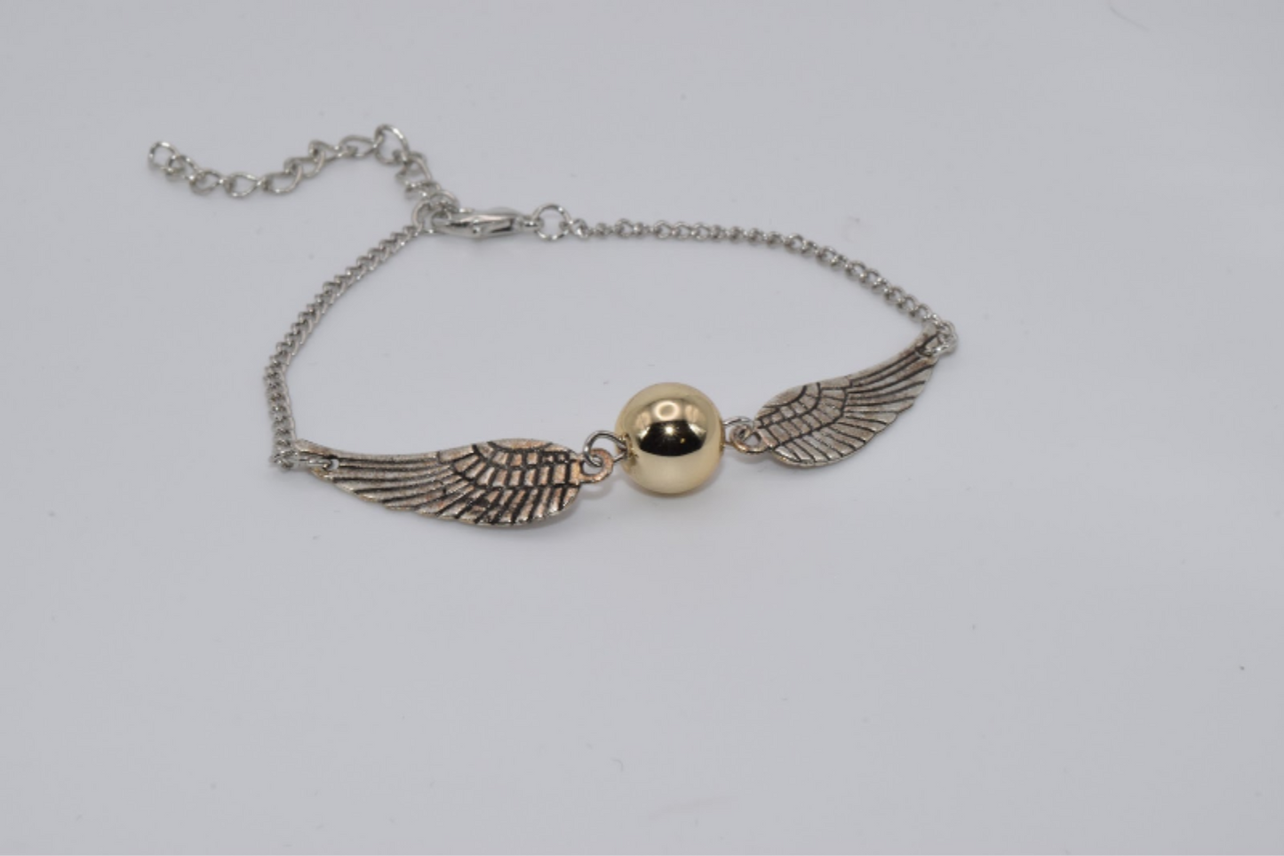 Angel Wings Bracelet - Antique Silvery