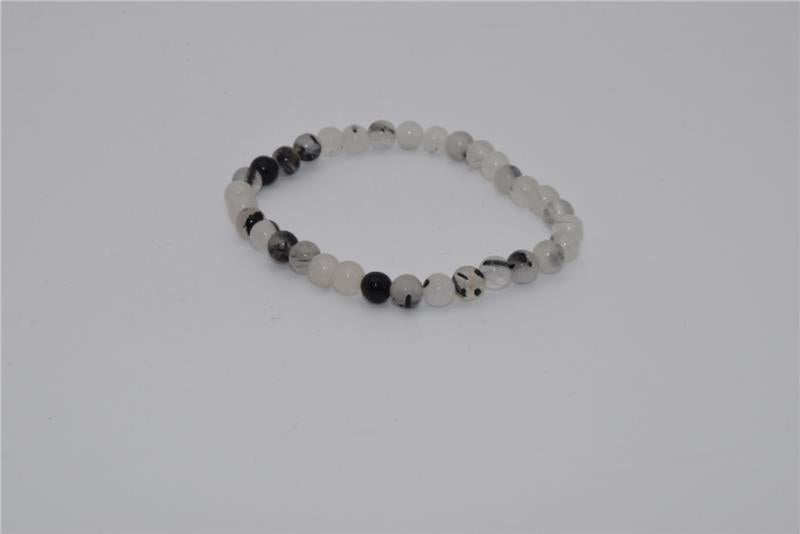 Rutilated Quartz Bracelet 6mm