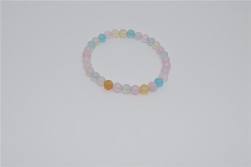 Morganite Bracelet 6mm