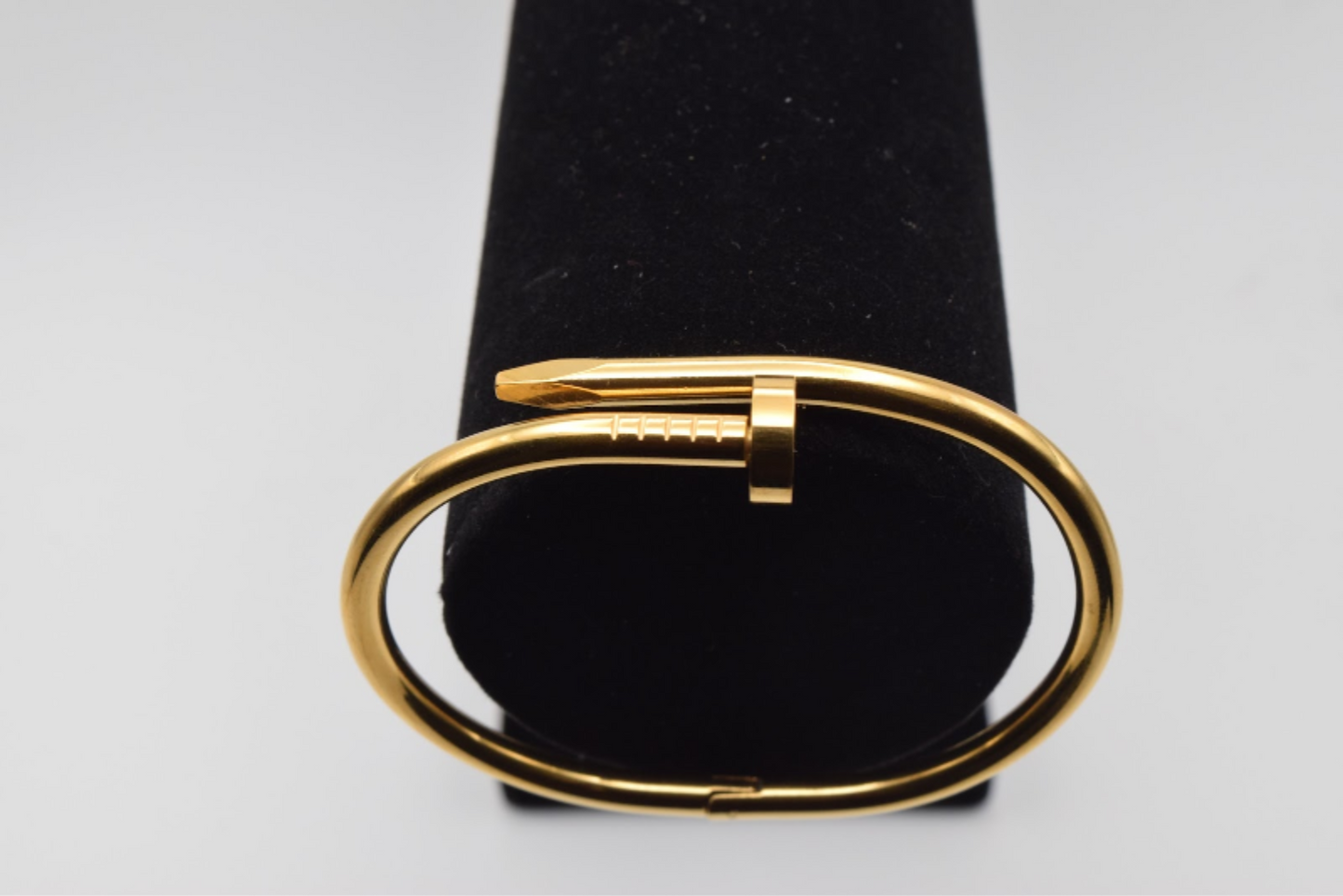 Nail Bangle - Golden