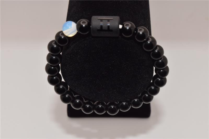 Constellation Signs Bead Bracelet - Gemini