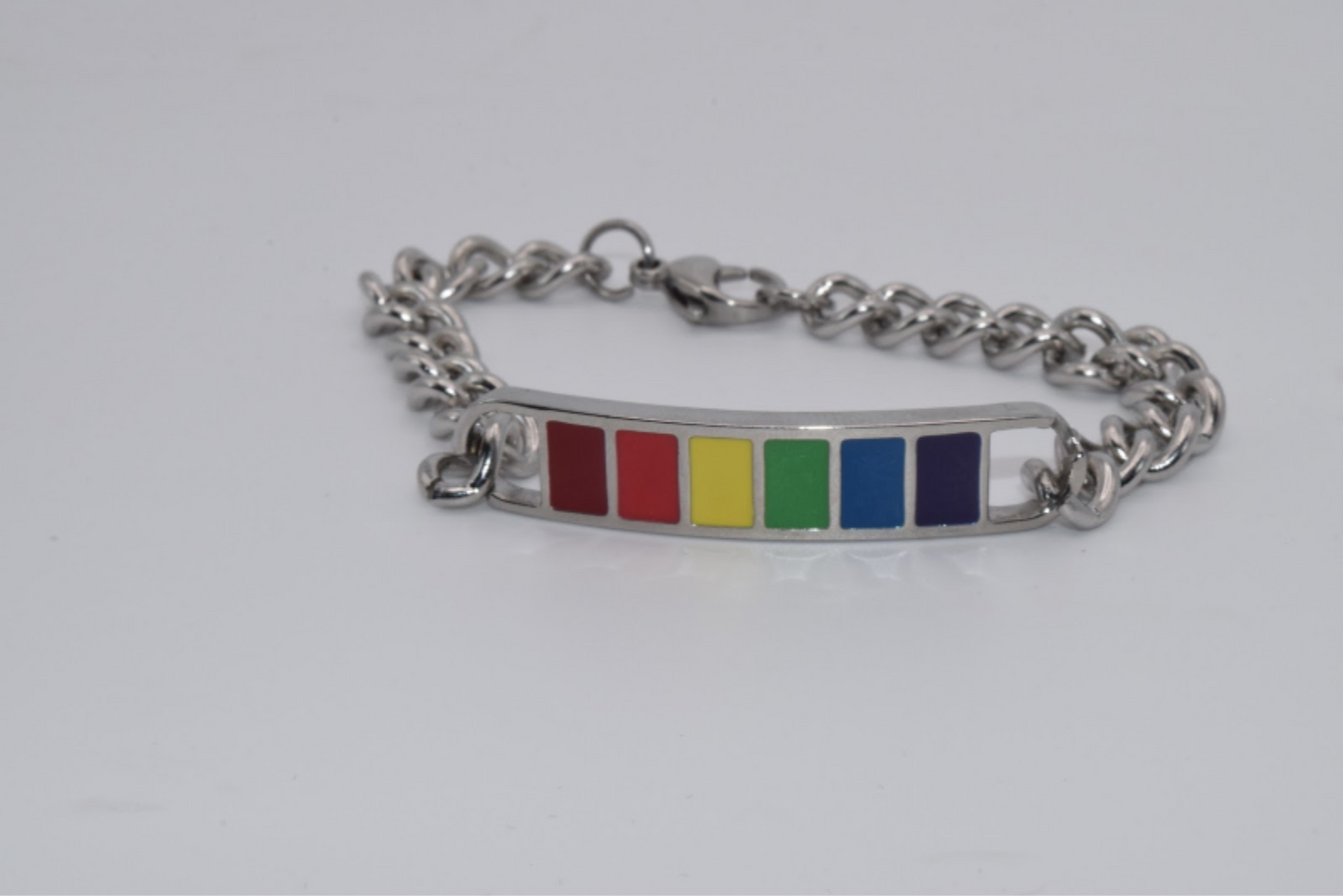 Rainbow Stainless Steel Bracelet