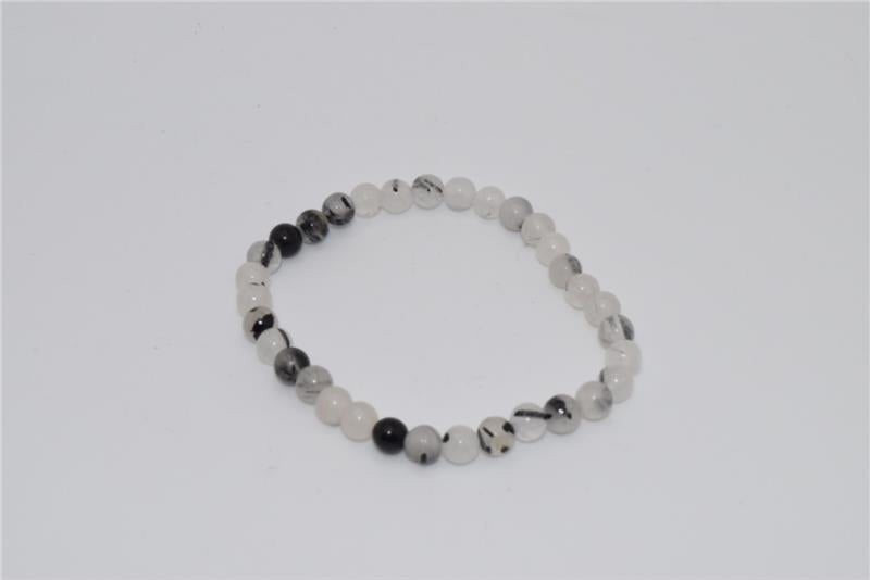 Rutilated Quartz Bracelet 6mm