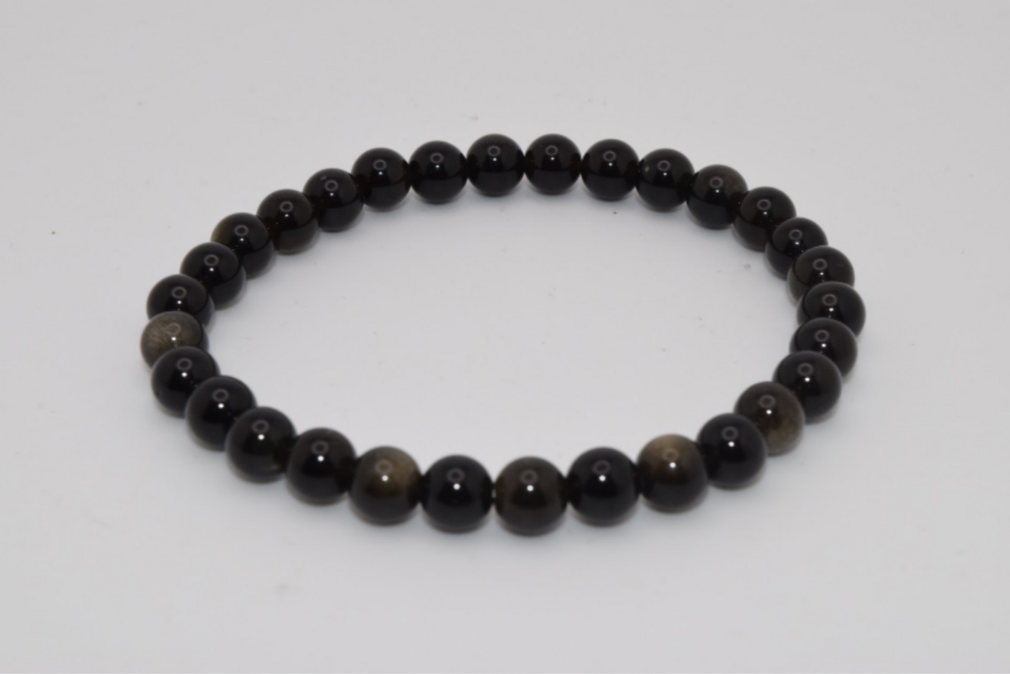Sheen Obsidian Bracelet  6mm