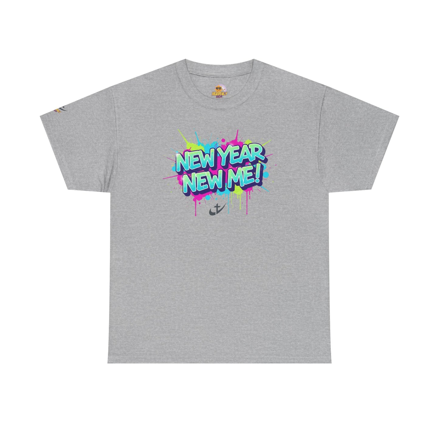 New Year New Me T-Shirt —  Graffiti Style Tee