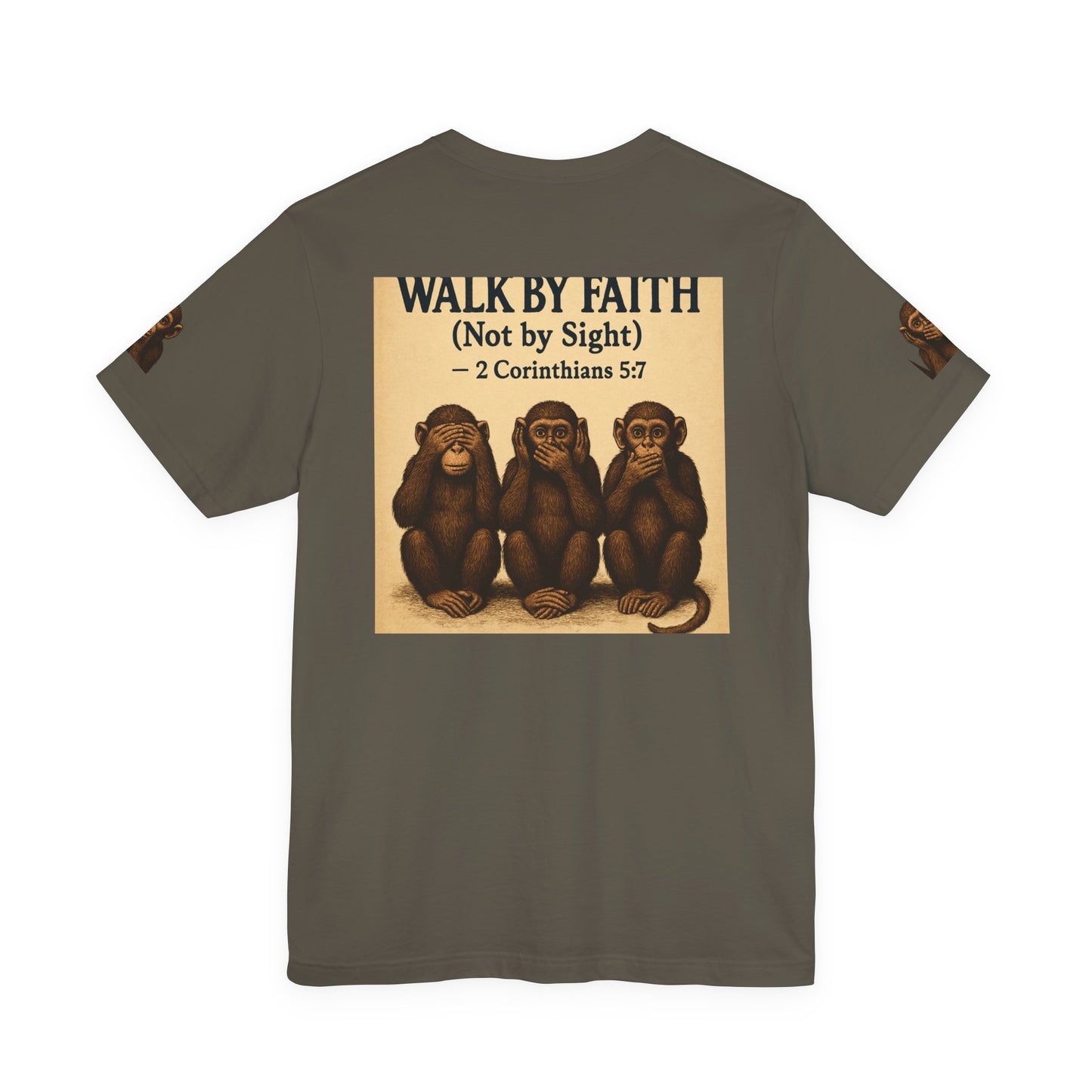 Walk By Faith Tee: Unisex Short Sleeve Shirt, Motivational Tee, Thoughtful Gift for Nature Lovers, Adventure Clothing, [...]