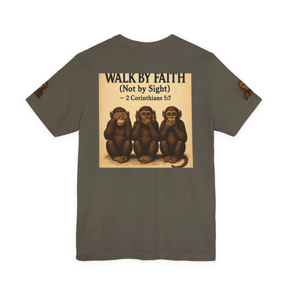 Walk By Faith Tee: Unisex Short Sleeve Shirt, Motivational Tee, Thoughtful Gift for Nature Lovers, Adventure Clothing, [...]