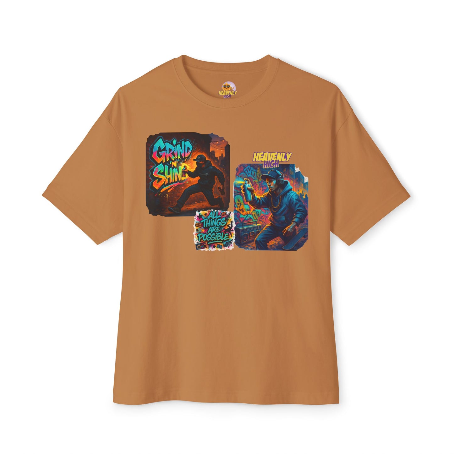Urban Spray Printer Grind 'N' Shine Graphic Tee