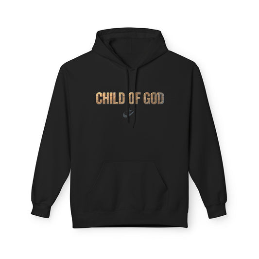 Child of God Hoodie — Christian Faith Pullover with Heavenlyhigh Swoosh Logo