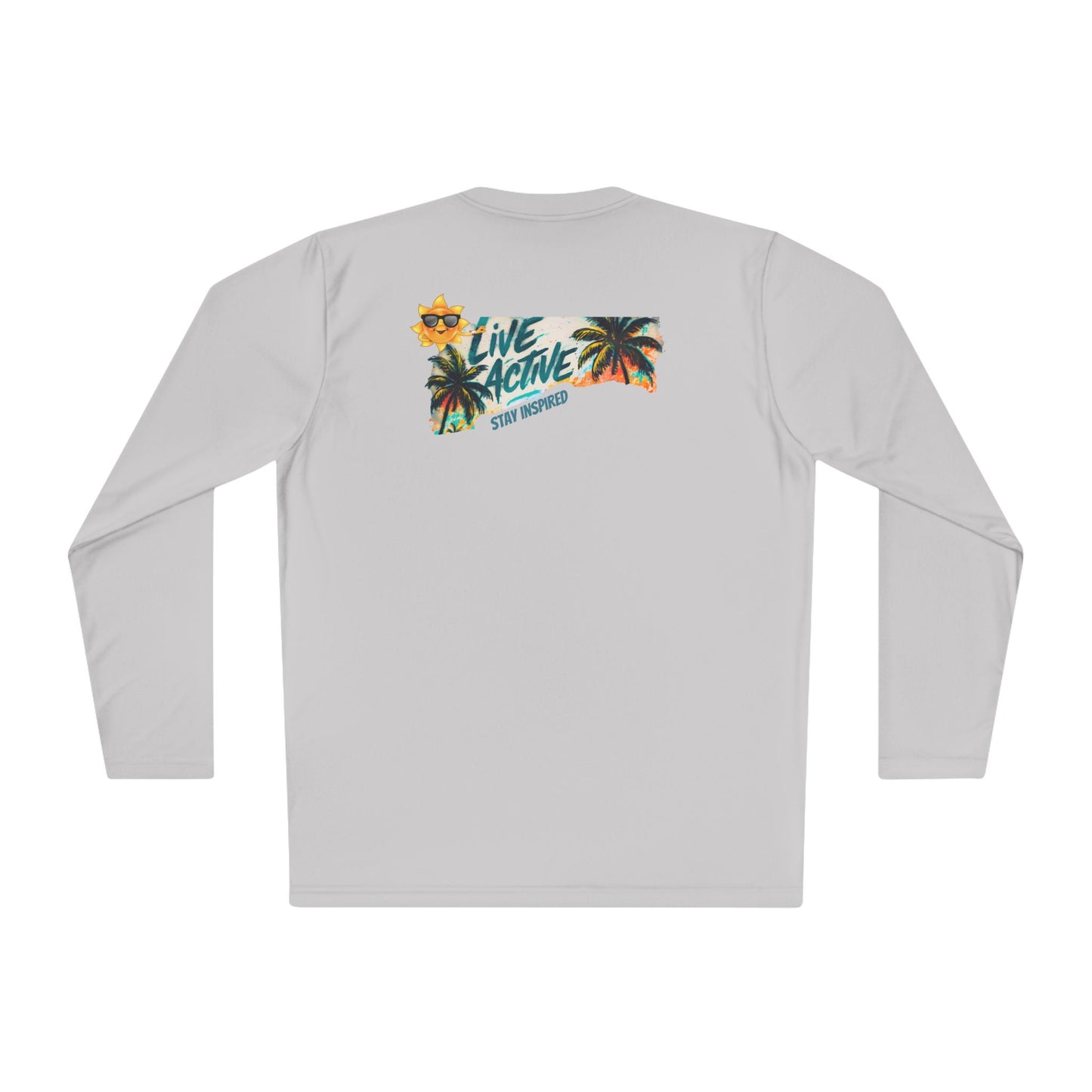 Live Active Tropical Long Sleeve Tee — Performance Beach Tee