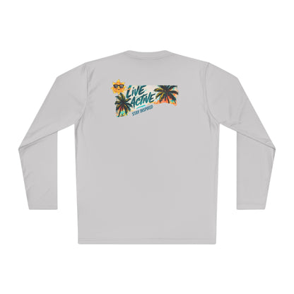 Live Active Tropical Long Sleeve Tee — Performance Beach Tee