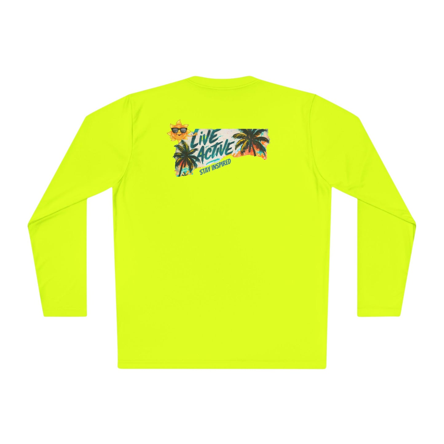 Live Active Tropical Long Sleeve Tee — Performance Beach Tee