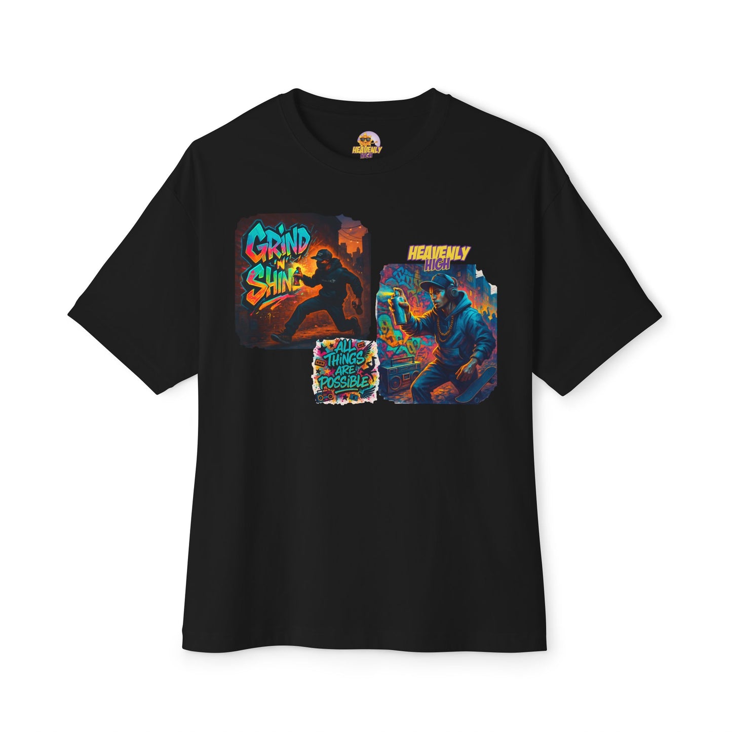 Urban Spray Printer Grind 'N' Shine Graphic Tee