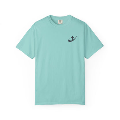 Wishing You Happiness & Success Swoosh Cross T-Shirt, Positive Vibes Motivational Clothing