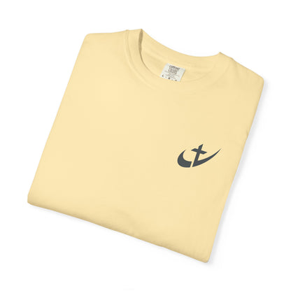 Wishing You Happiness & Success Swoosh Cross T-Shirt, Positive Vibes Motivational Clothing