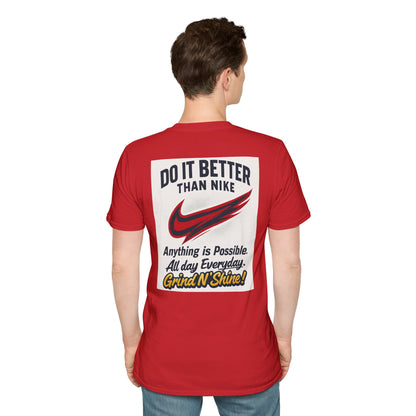 Anything Possible Motivational T-Shirt | Chill Vibes Tee for Fitness Enthusiasts, Daily Wear, Gym Motivation, Gift for Him/Her, Casual Style