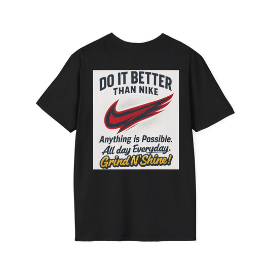Anything Possible Motivational T-Shirt | Uplifting Vibes Tee for Fitness Enthusiasts, Gym Motivation