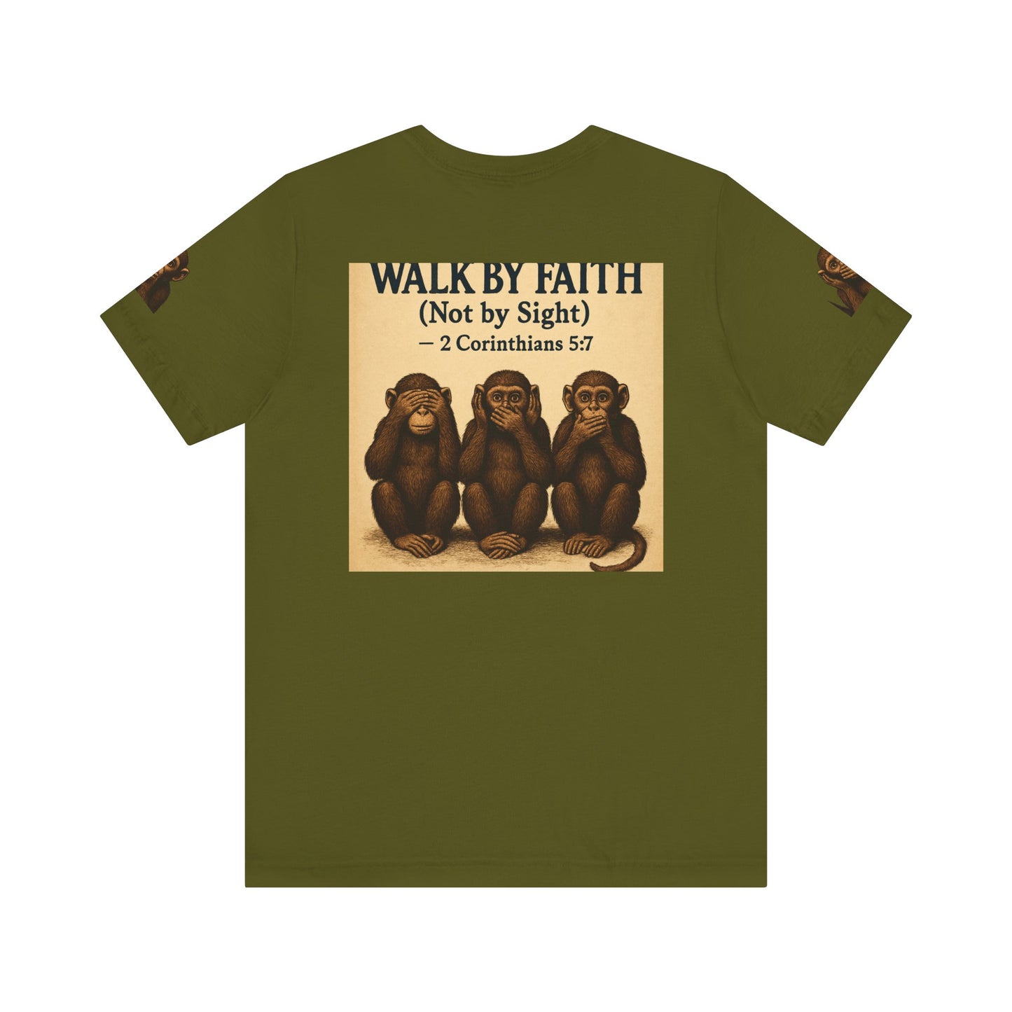 Walk By Faith Tee: Unisex Short Sleeve Shirt, Motivational Tee, Thoughtful Gift for Nature Lovers, Adventure Clothing, [...]