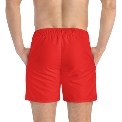 Heavenlyhigh Sun— Red Swim Trunks, Beachwear, & Pool Parties