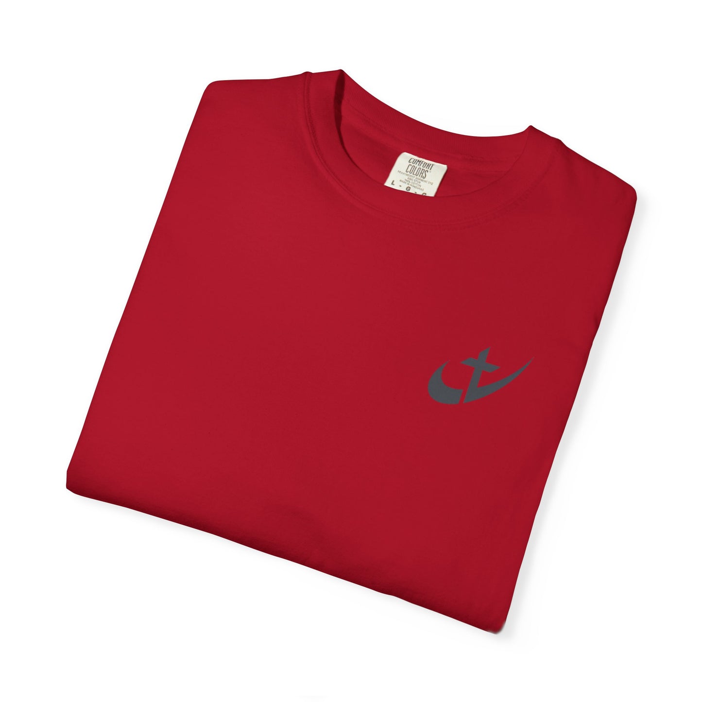 Wishing You Happiness & Success Swoosh Cross T-Shirt, Positive Vibes Motivational Clothing
