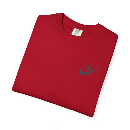 Wishing You Happiness & Success Swoosh Cross T-Shirt, Positive Vibes Motivational Clothing