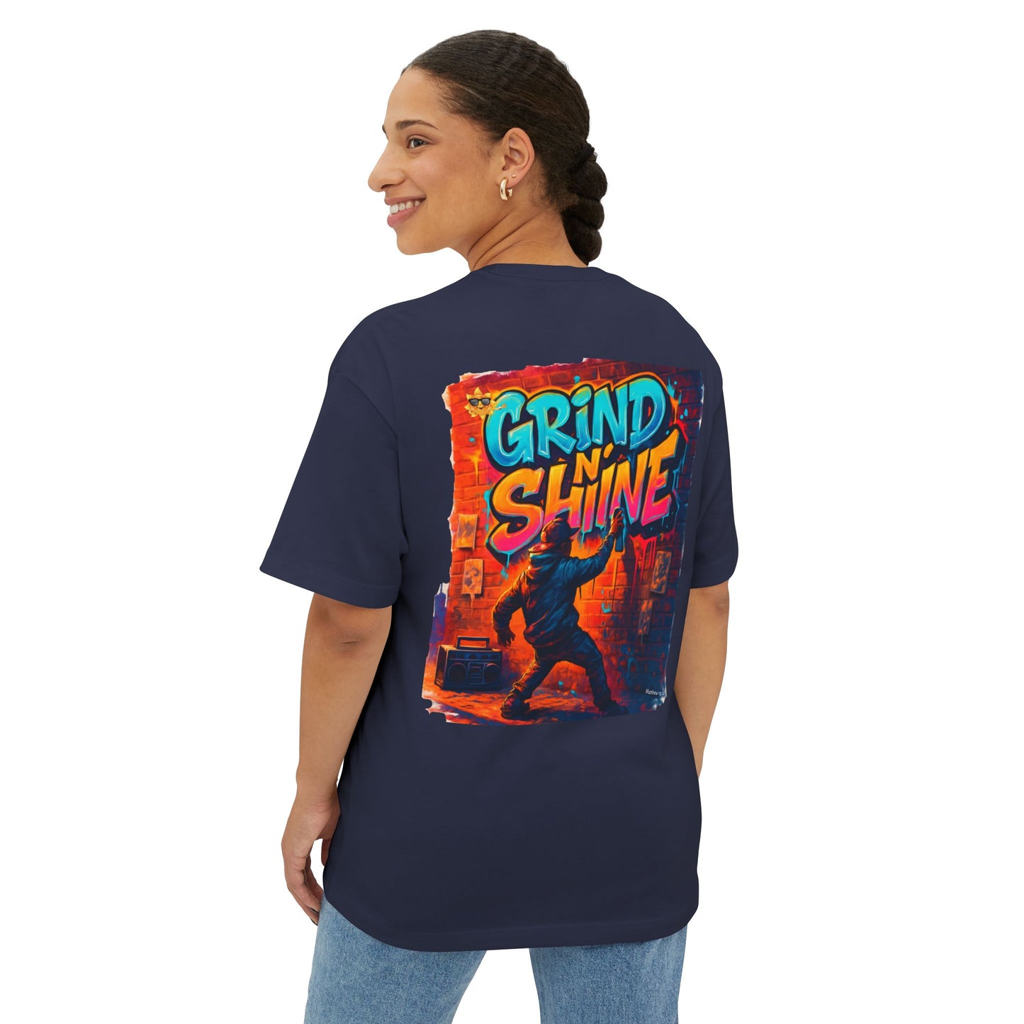 Urban Spray Printer Grind 'N' Shine Graphic Tee