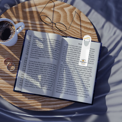 Progress Over Perfection — Wishing You Happiness and Success Inspirational Metal Bookmark