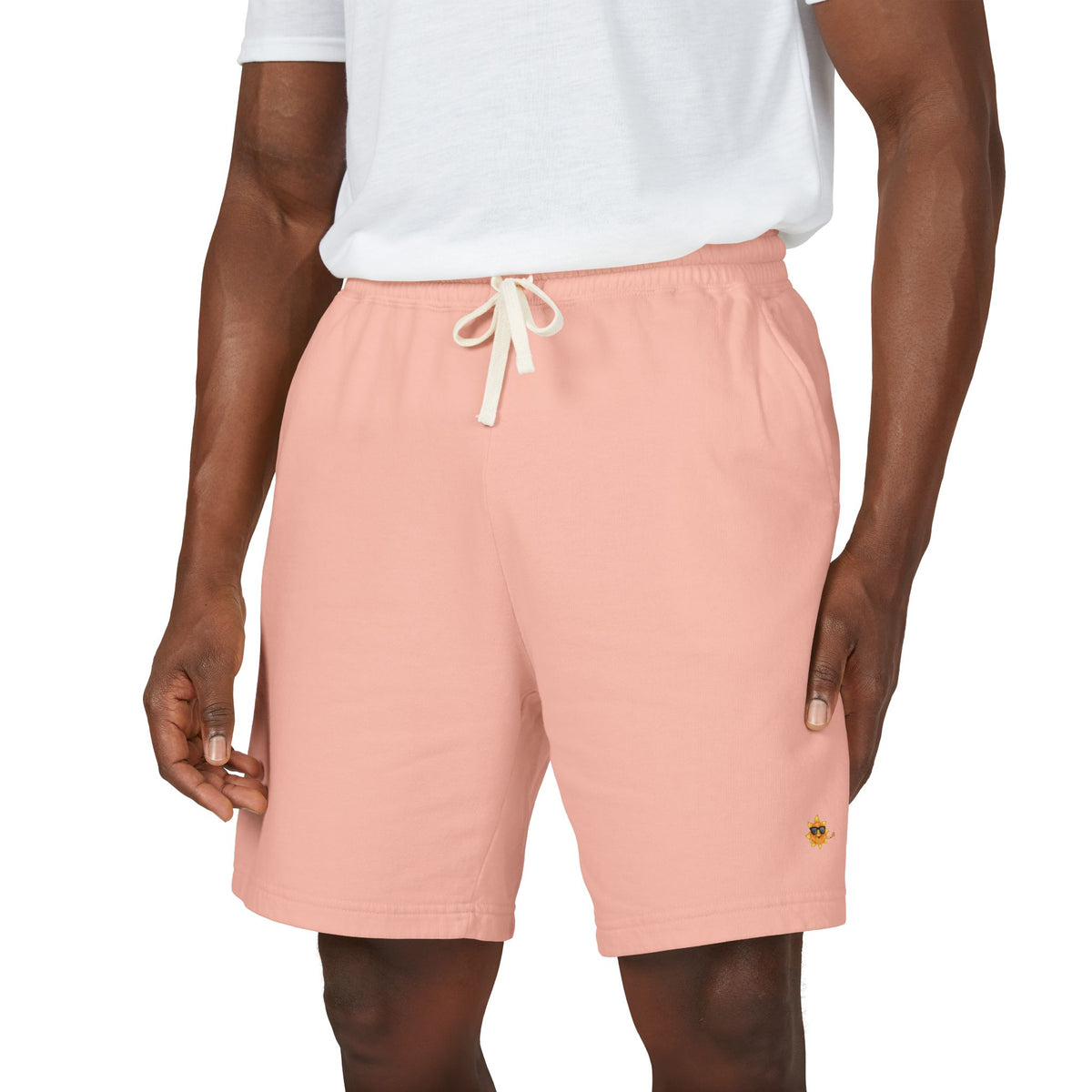 Heavenlyhigh Sun logo — Casual Lounge Sweat Shorts