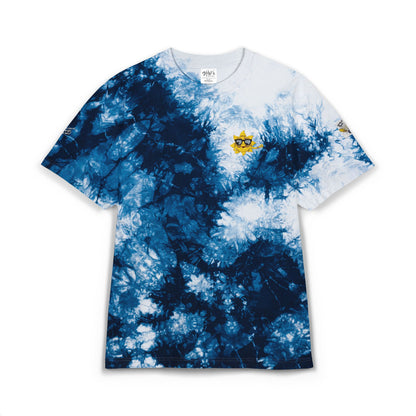 Vibrant Oversized Tie-Dye T-Shirt, Festival Wear, Unisex Casual Tee