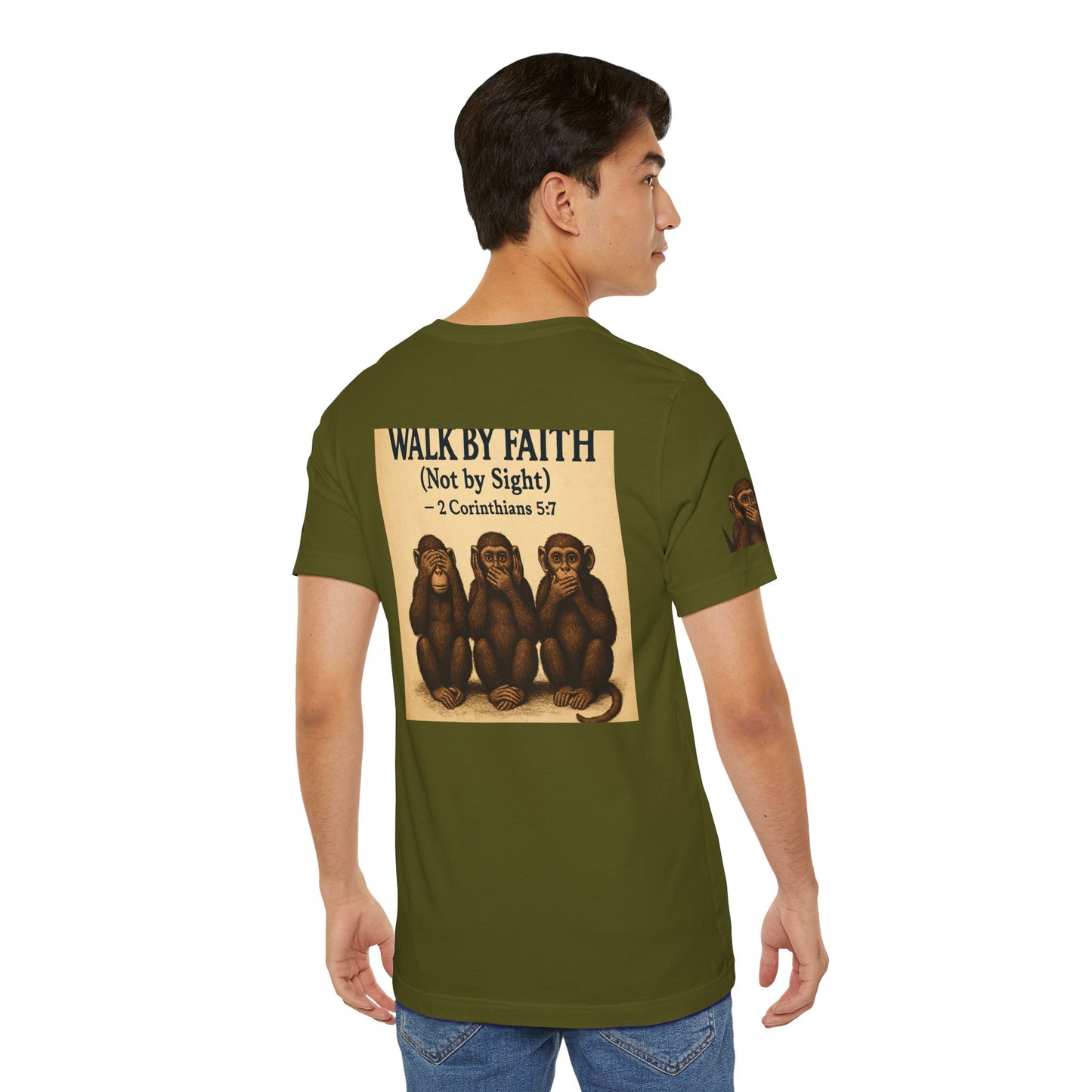 Walk By Faith Tee: Unisex Short Sleeve Shirt, Motivational Tee, Thoughtful Gift for Nature Lovers, Adventure Clothing, [...]