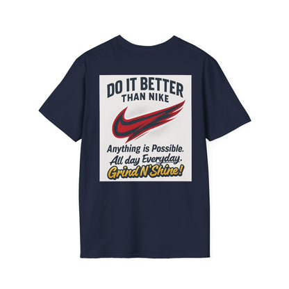 Anything Possible Motivational T-Shirt | Chill Vibes Tee for Fitness Enthusiasts, Daily Wear, Gym Motivation, Gift for Him/Her, Casual Style