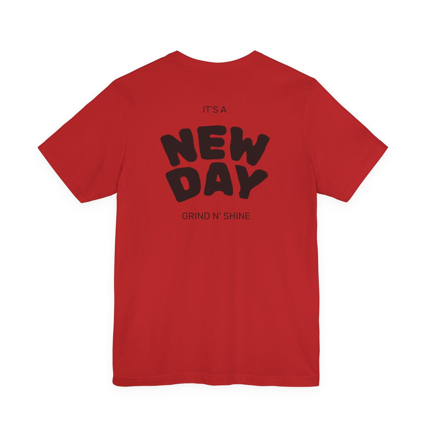 It's a New Day Unisex Tee, Motivational Shirt, Casual Wear, Gift for Him, Gift for Her, Positive Vibes, Everyday Essential