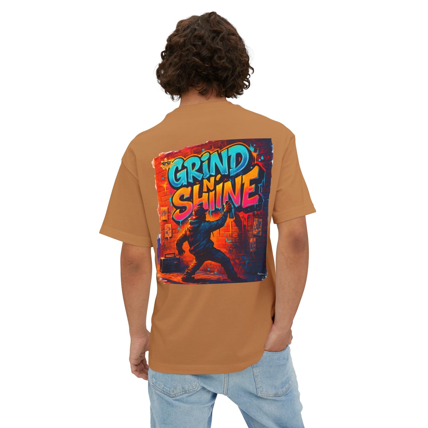Urban Spray Printer Grind 'N' Shine Graphic Tee
