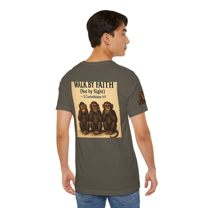 Walk By Faith Tee: Unisex Short Sleeve Shirt, Motivational Tee, Thoughtful Gift for Nature Lovers, Adventure Clothing, [...]