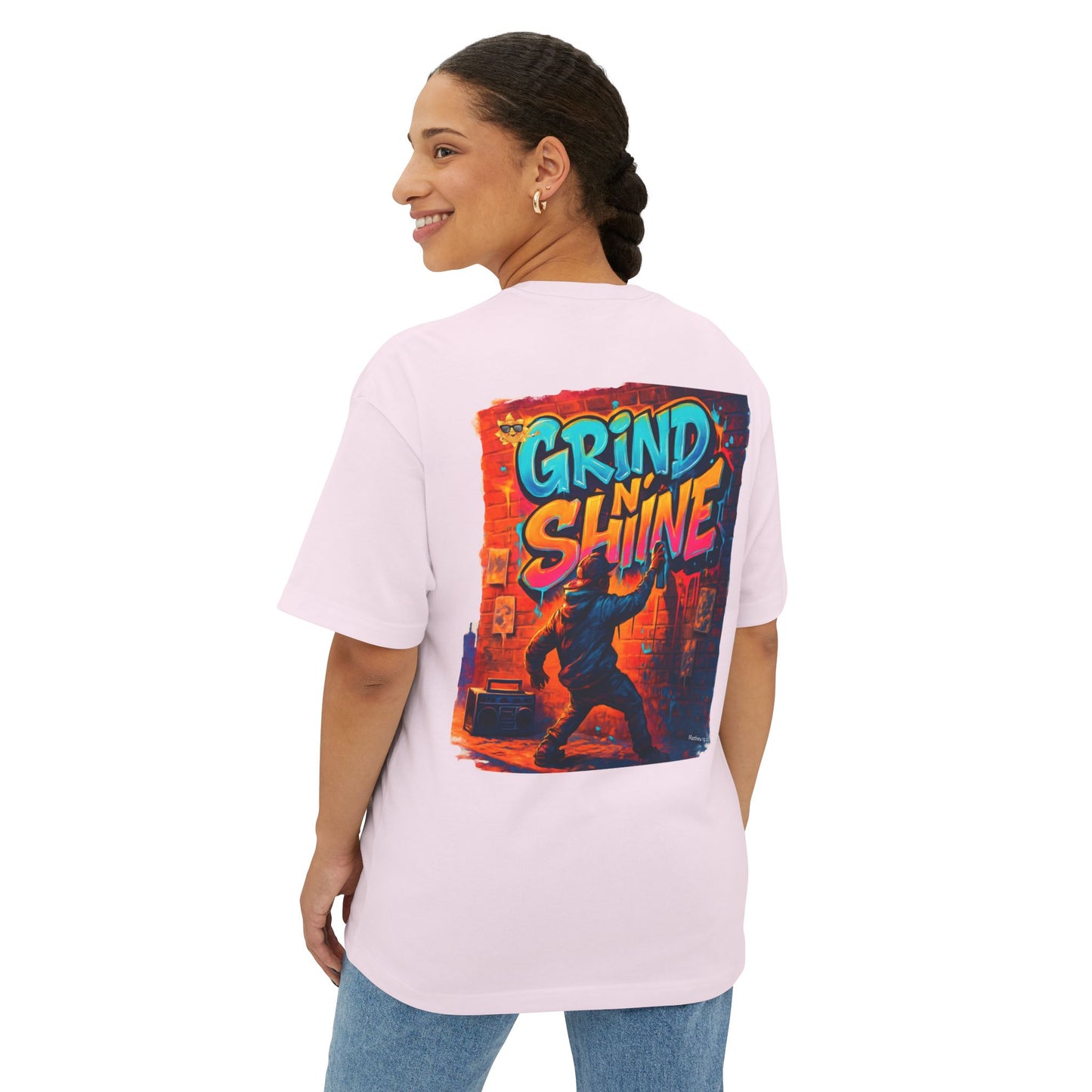 Urban Spray Printer Grind 'N' Shine Graphic Tee
