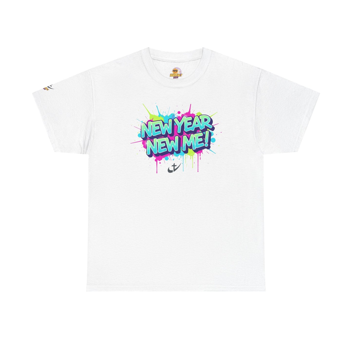 New Year New Me T-Shirt —  Graffiti Style Tee