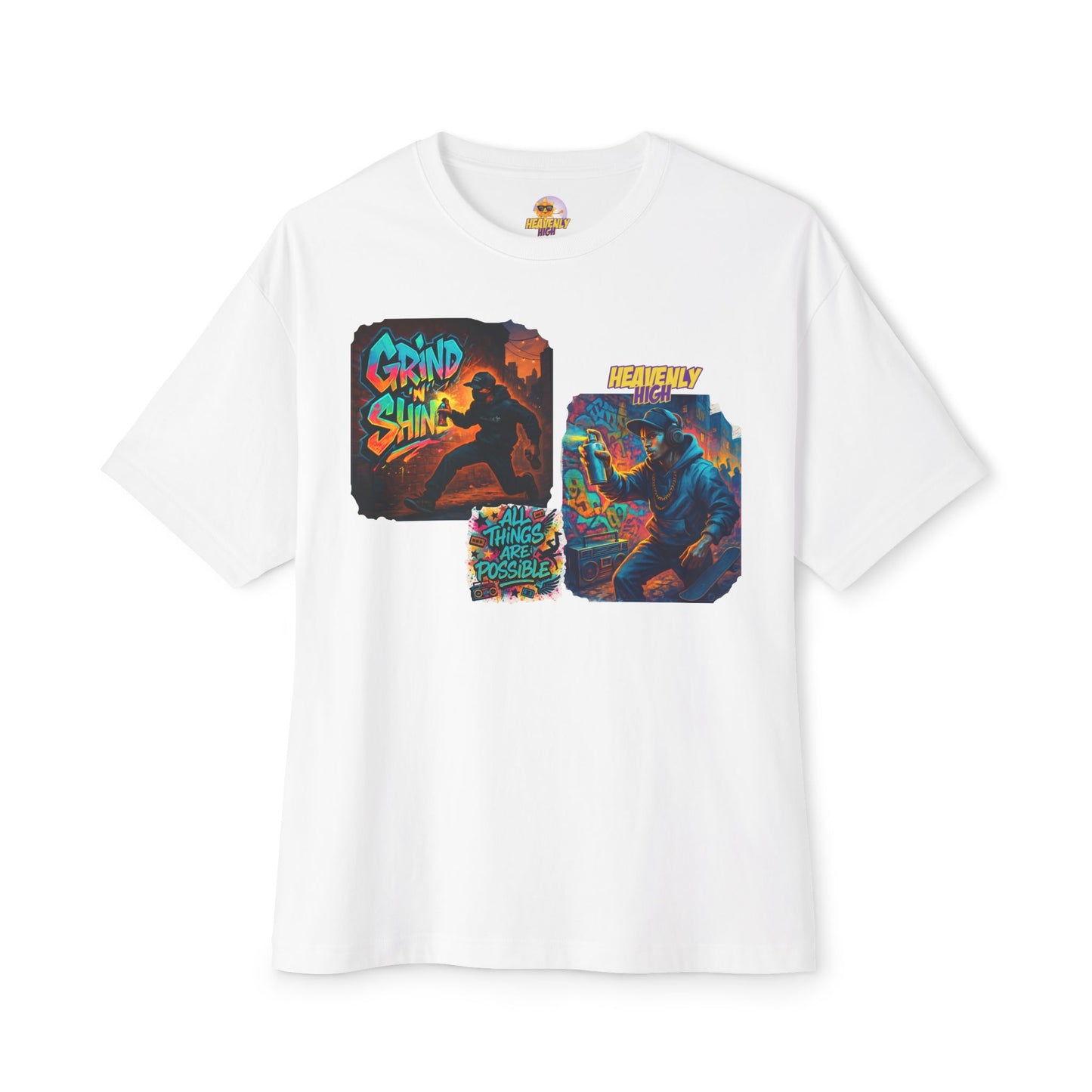 Urban Spray Printer Grind 'N' Shine Graphic Tee